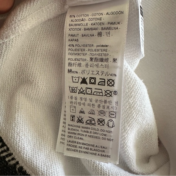 Levi’s Sweatshirt White size L Women - Picture 8 of 8